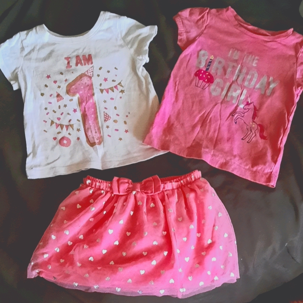Baby's first birthday outfit
